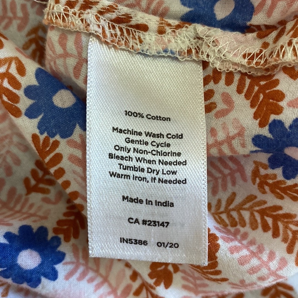 Talbots 100% cotton popover, M - Picture 4 of 5